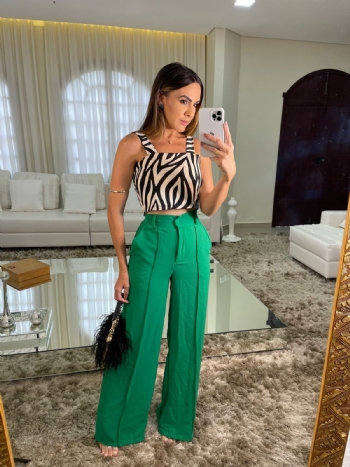 Calça Josi Verde Bandeira