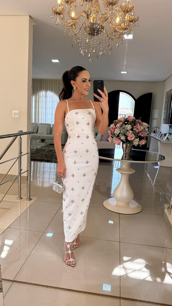 Vestido Taylor Branco