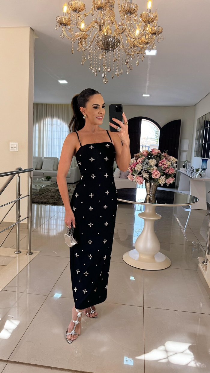 Vestido Taylor Preto
