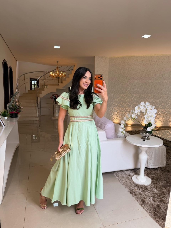 Vestido Maria Fernanda Verde