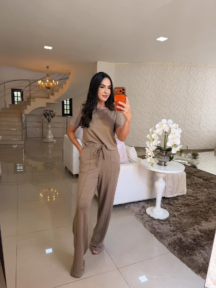 Conjunto Aninha Cappuccino