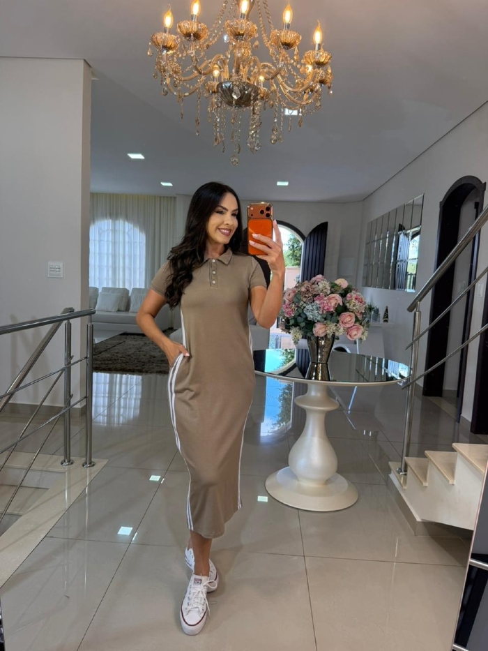 Vestido Sirley Cappuccino