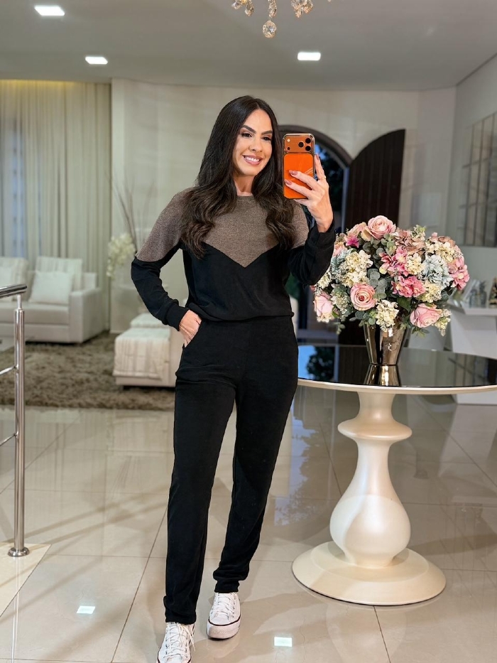 Conjunto Layza Preto
