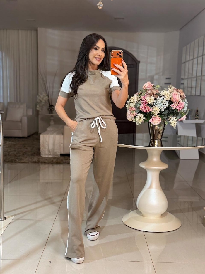 Conjunto Margarida Nude