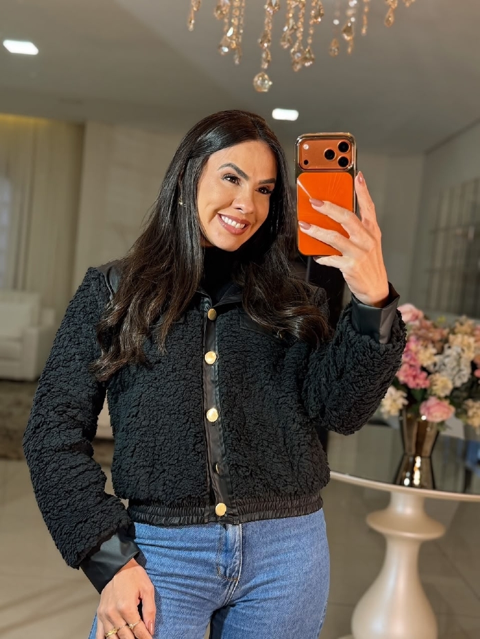 Casaco Diana Preto
