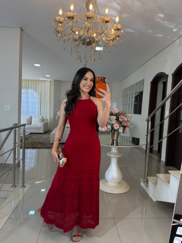 Vestido Maura Vermelho