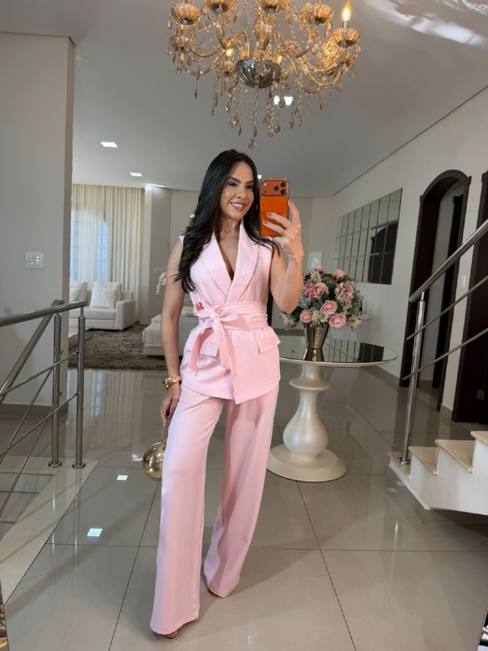 Conjunto Alfaiataria Karine Rosa