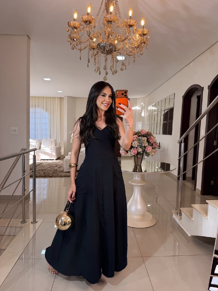 Vestido Andreia Preto