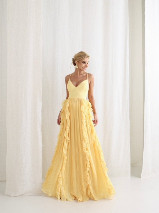 Vestido Jasmin Amarelo