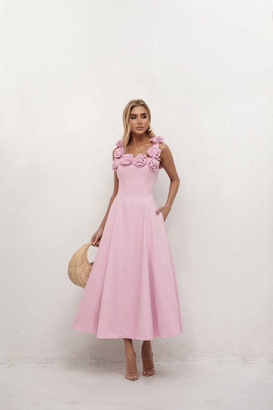 Vestido Camélia Rosê