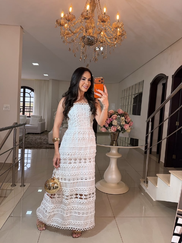 Vestido Fátima Branco