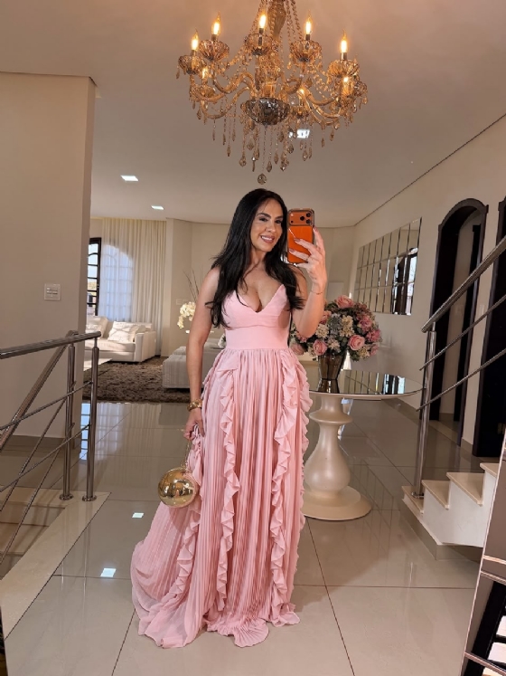 Vestido Jasmim Rosê