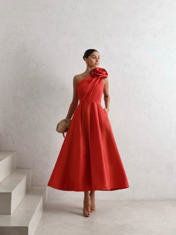 Vestido Importado Lua Vermelho