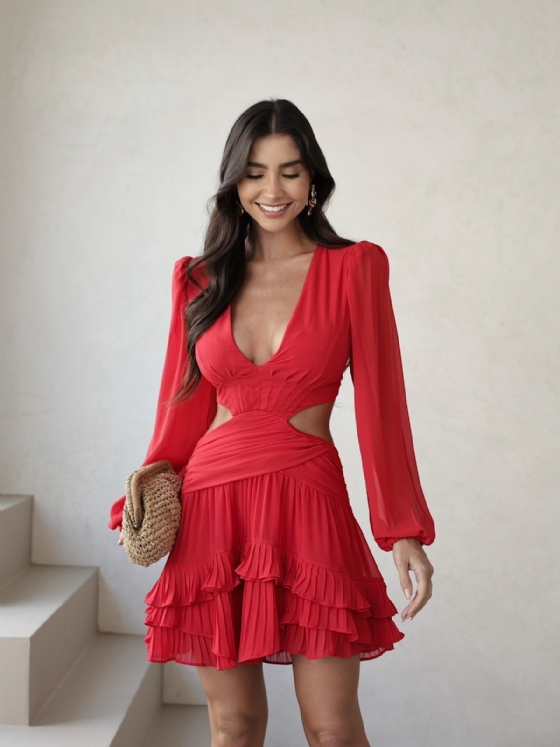 Vestido Dulce Vermelho