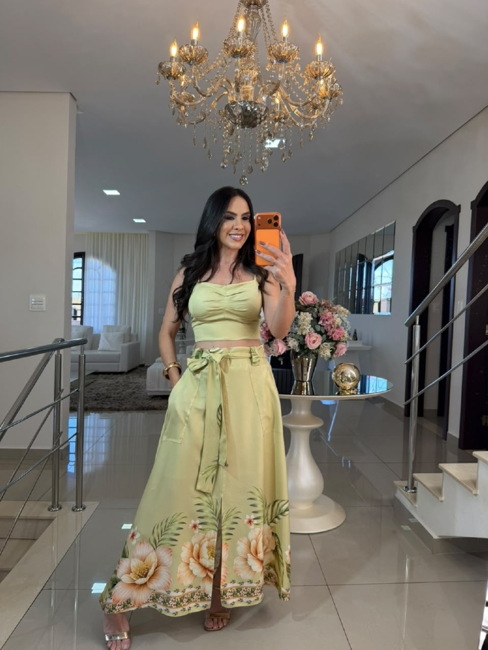 Conjunto Karoline Verde
