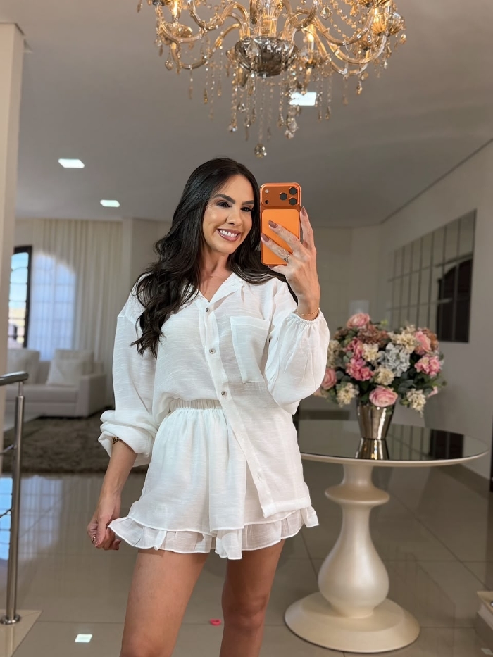 Conjunto Natielle Off White