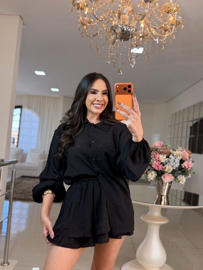 Conjunto Natielle Preto