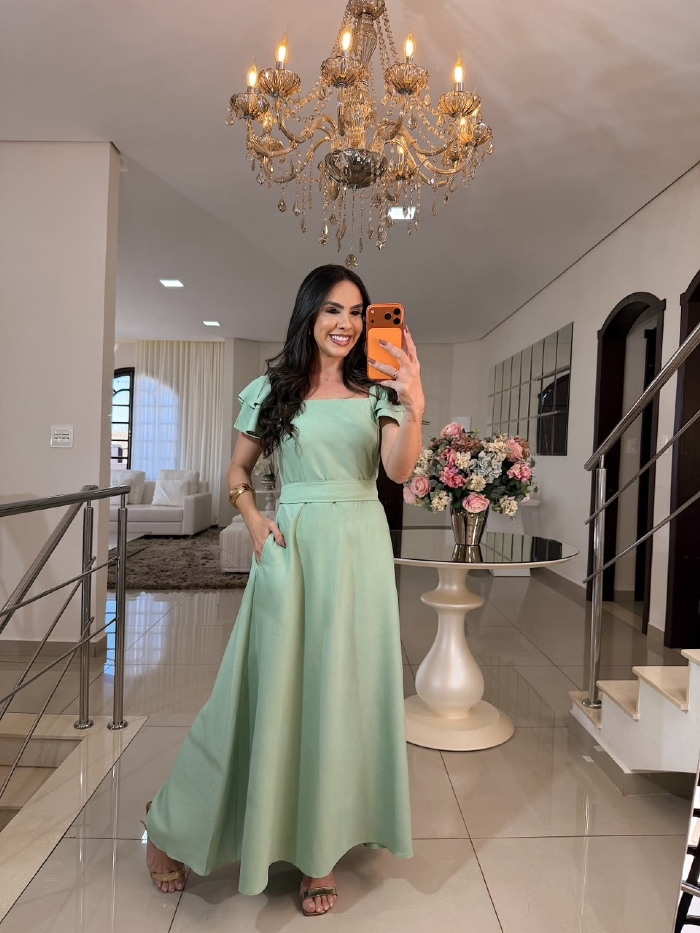 Vestido Moana Verde Menta