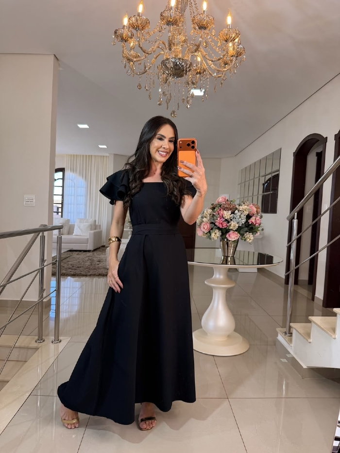 Vestido Moana Preto