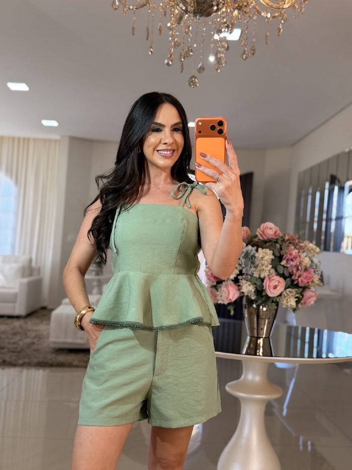 Conjunto Karita Verde Menta
