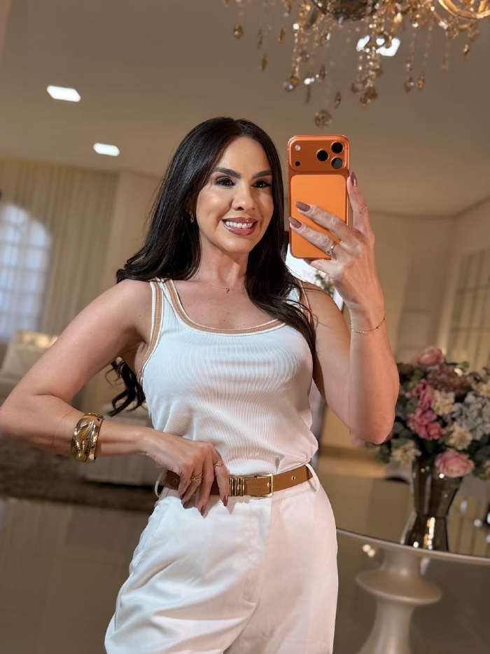 Blusa Canelada Babi Branca