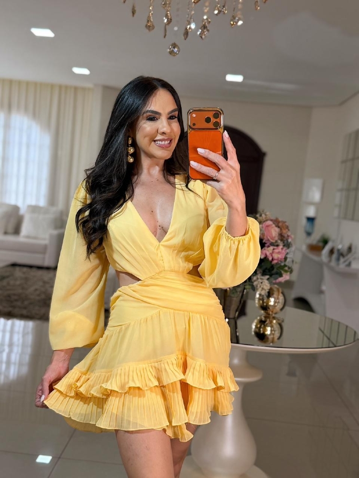 Vestido Dulce Amarelo