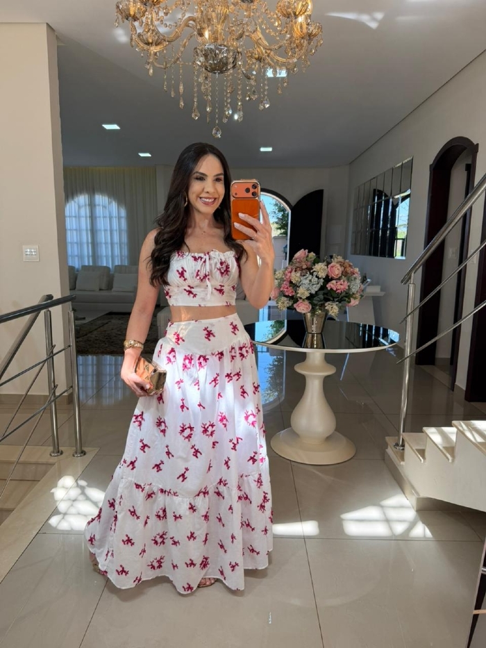 Conjunto Maria Luiza Pink