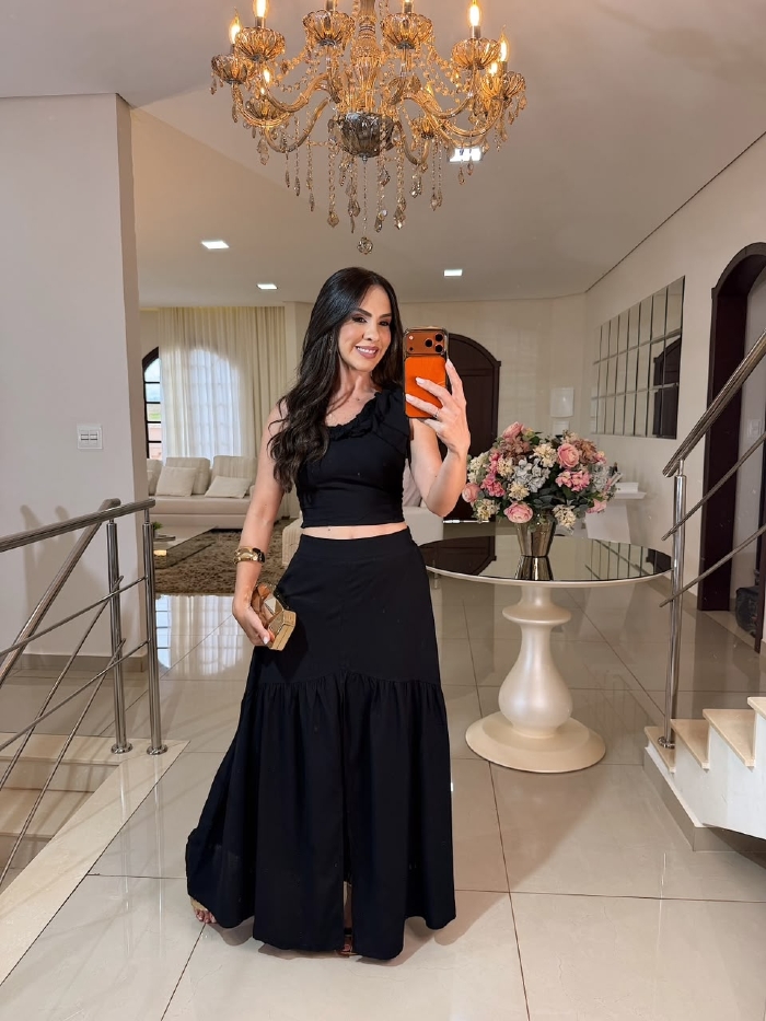 Conjunto Aurea Preto