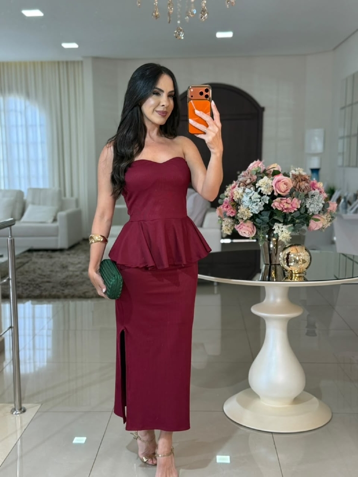 Conjunto Noelle Marsala