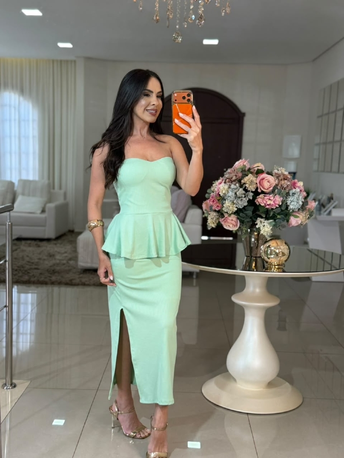 Conjunto Noelle Verde Menta