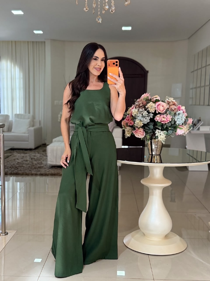 Conjunto Maya Verde Bandeira