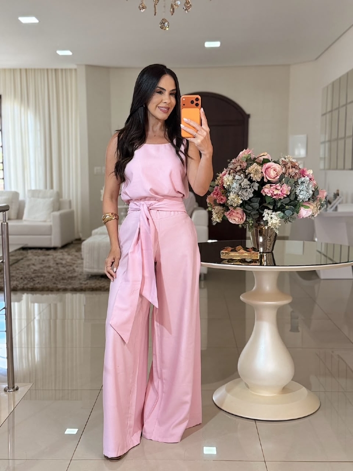 Conjunto Maya Rosa Bebê