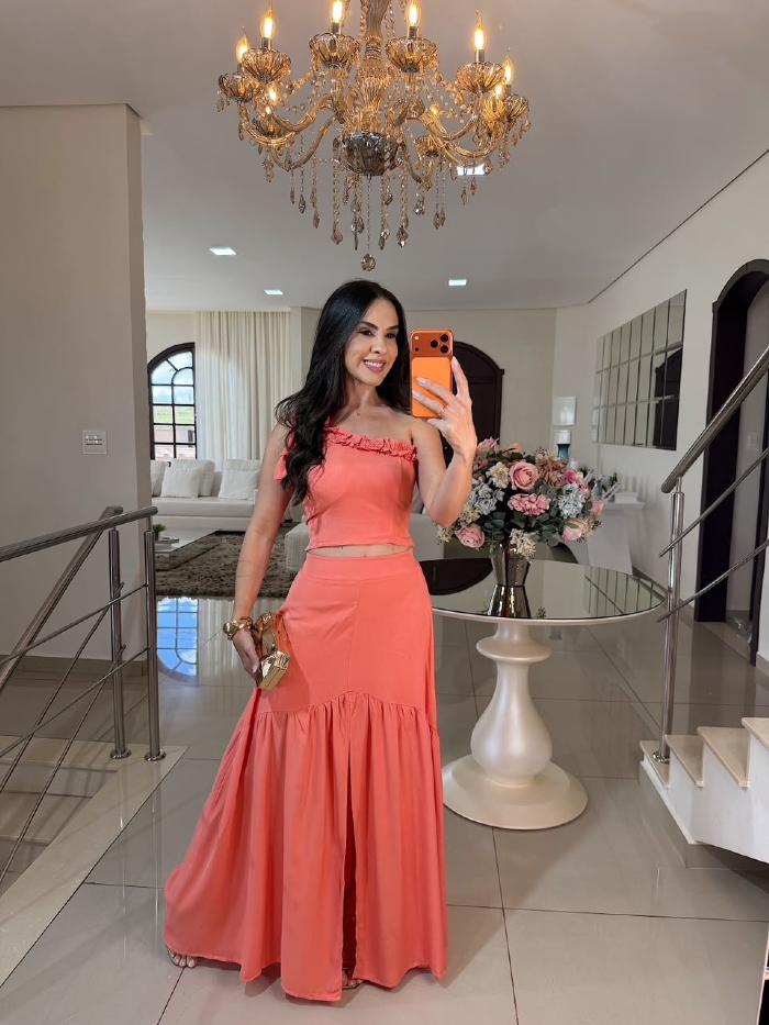 Conjunto Aurea Coral