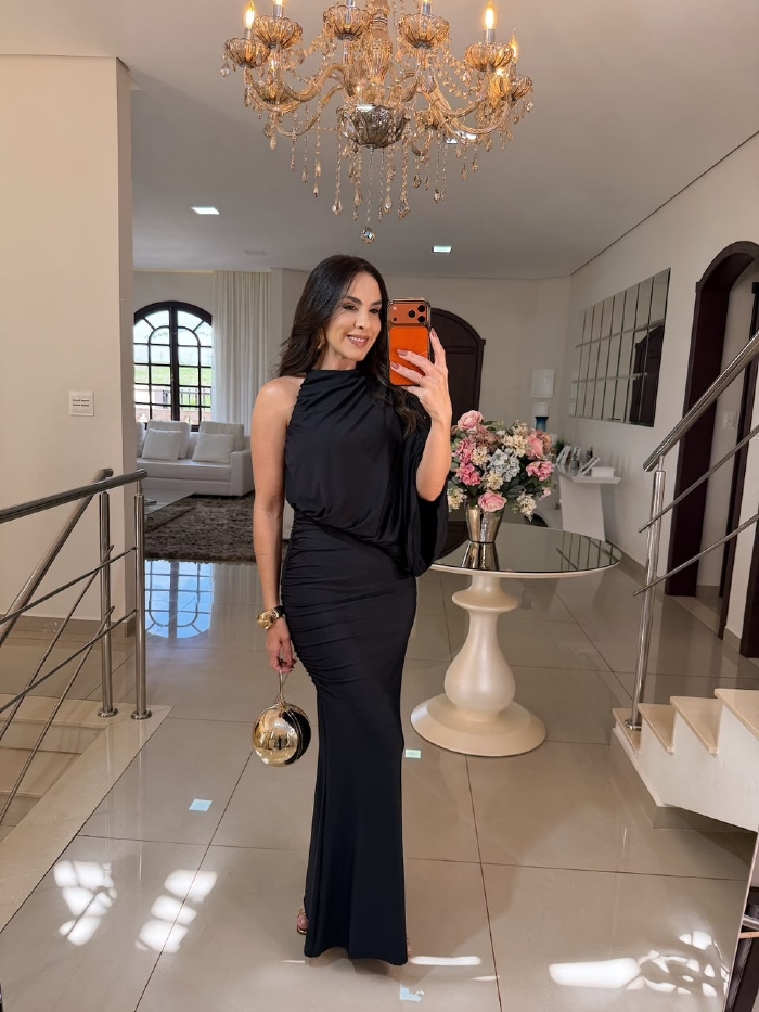 Vestido Paolla Preto