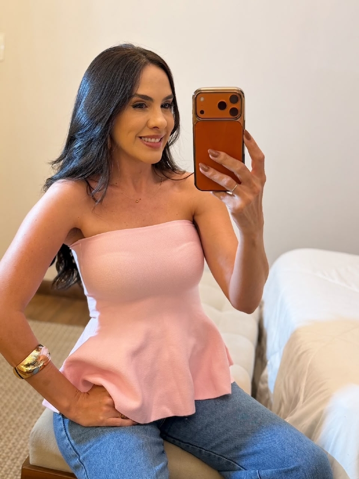 Blusa Arabella Rosa Bebê