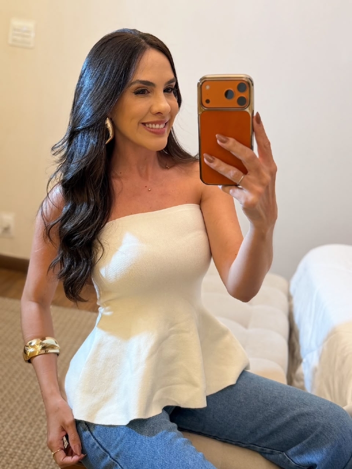 Blusa Arabella Off White