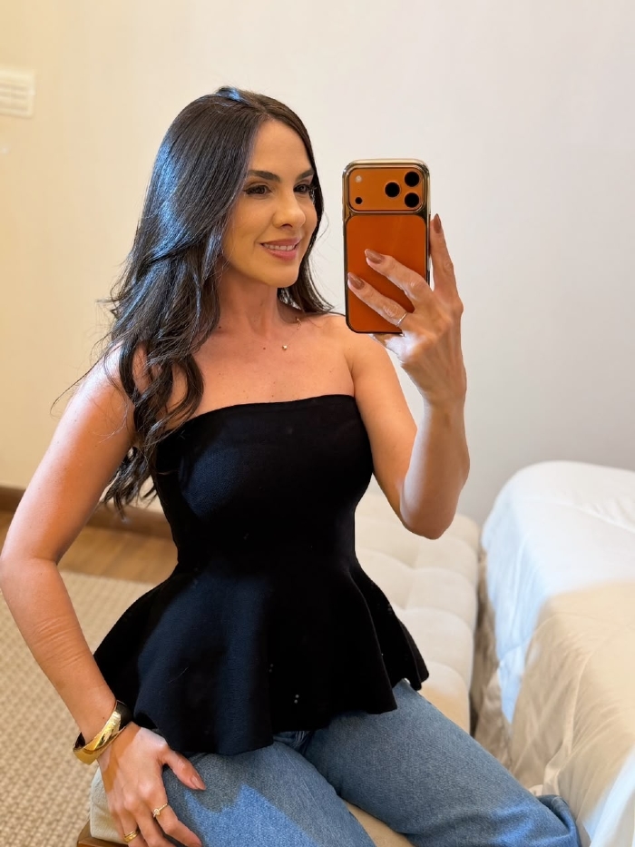 Blusa Arabella Preta