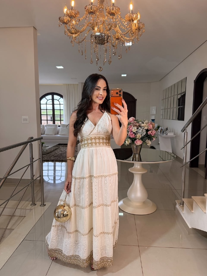 Vestido Indiano Edilaine