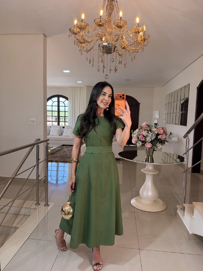 Vestido Liora Verde