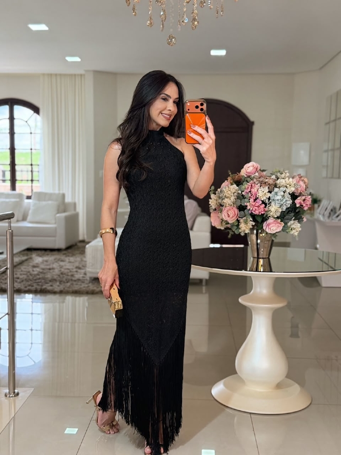 Vestido Elizia Preto