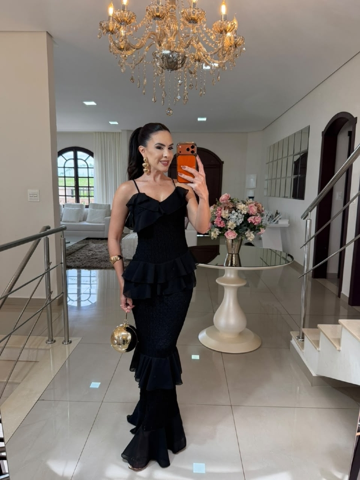 Vestido Naelle Preto