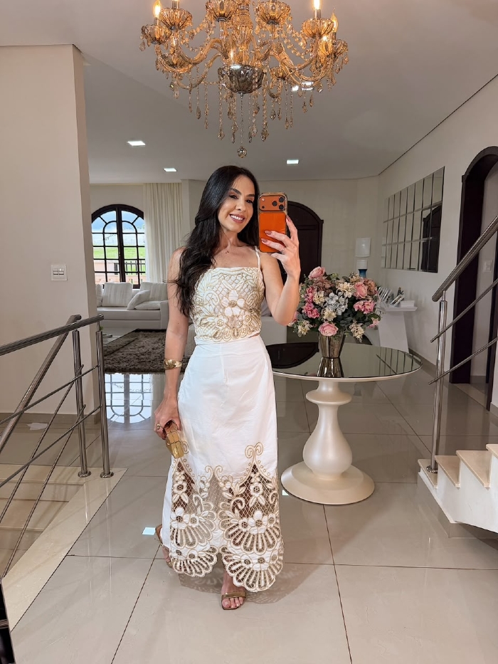 Conjunto Melina Branco