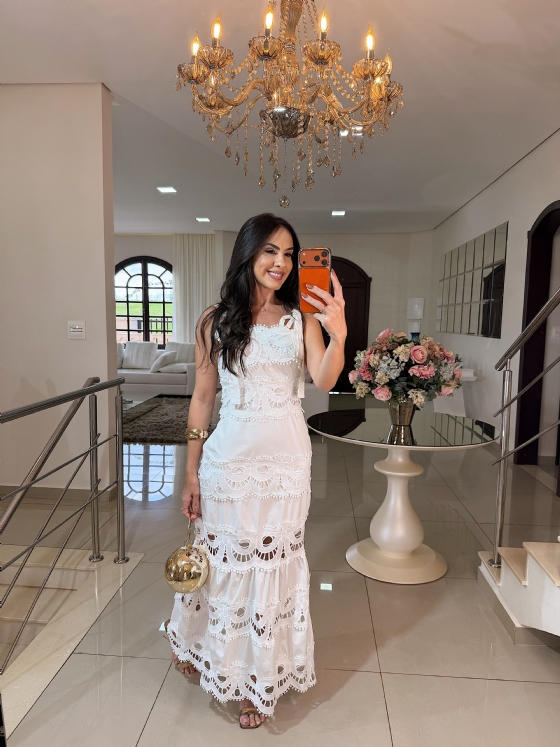 Vestido Úrsula Branco