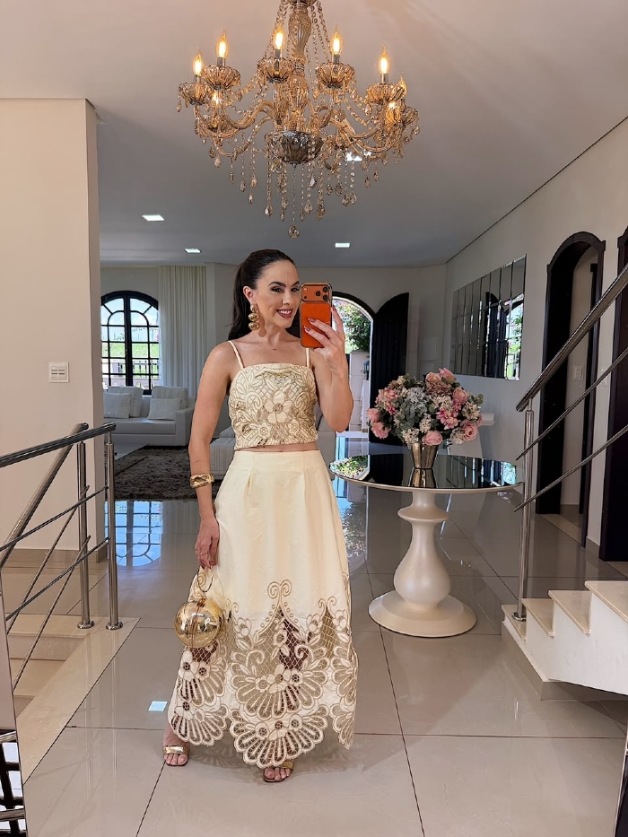 Conjunto Melina Areia