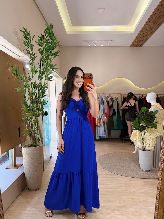 Vestido Melody Azul Bic