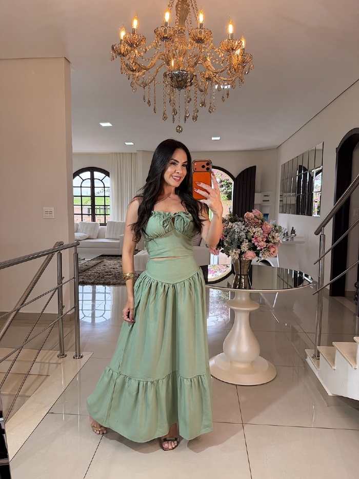 Conjunto Louise Verde Menta