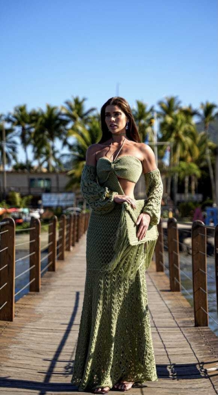 Vestido Mayara Verde