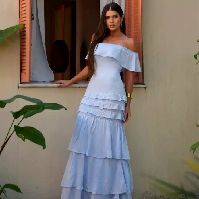 Vestido Ayla Azul