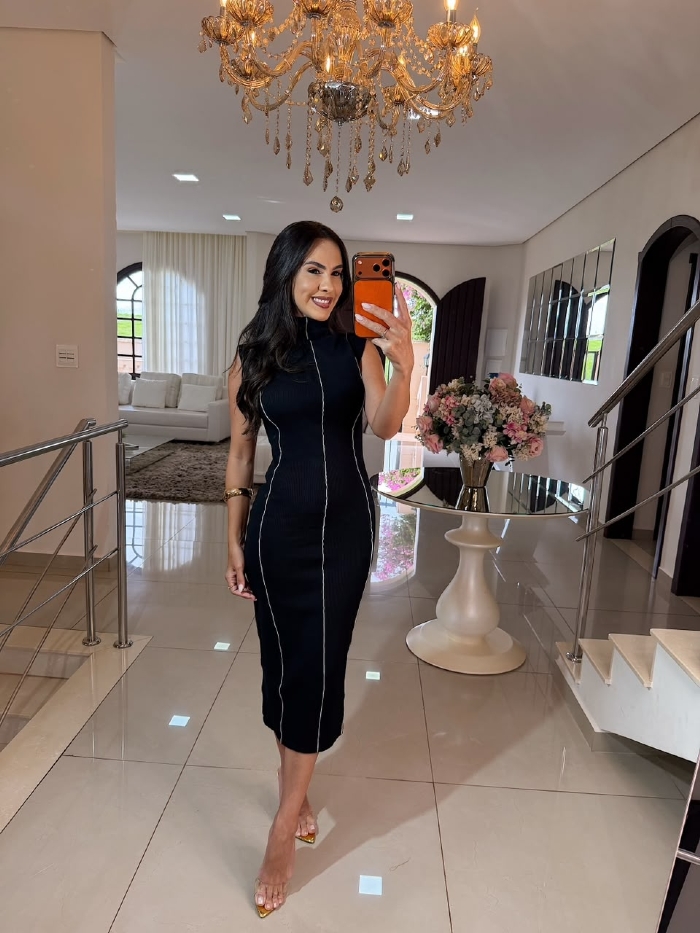 Vestido Joelma Preto