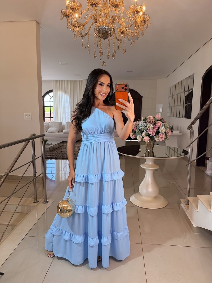 Vestido Lauane Azul